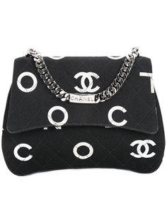 сумка Coco с принтом логотипа Chanel Vintage