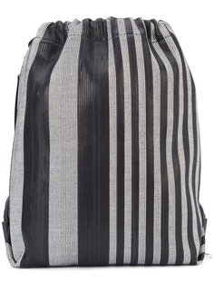 рюкзак в полоску с завязкой на шнурке Proenza Schouler