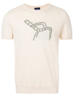 футболка с принтом стула Monsieur Lacenaire