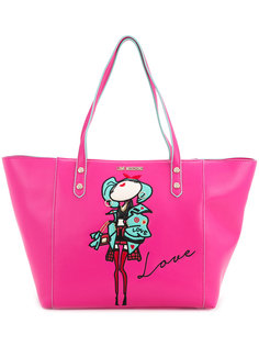сумка с заплаткой doll  Love Moschino