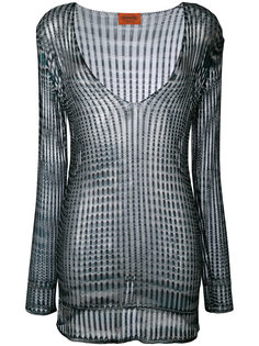 блузка с V-образным вырезом Missoni