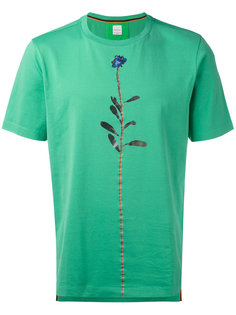футболка с изображением цветка Paul Smith