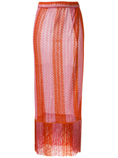 длинная трикотажная юбка  Missoni