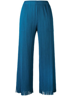 плиссированные укороченные брюки Pleats Please By Issey Miyake