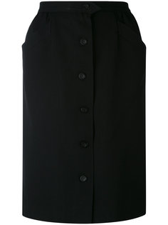 button front skirt  Yves Saint Laurent Vintage