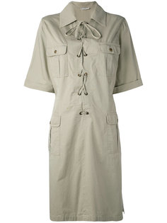 safari shirt dress Yves Saint Laurent Vintage