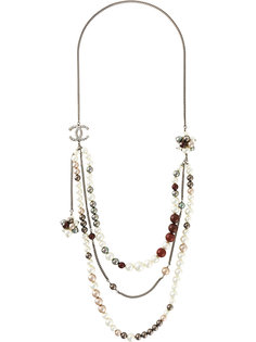 beaded chain necklace Chanel Vintage
