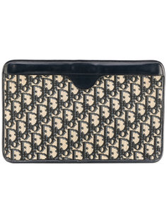 logo pattern clutch Christian Dior Vintage