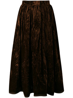crushed velvet skirt Yves Saint Laurent Vintage