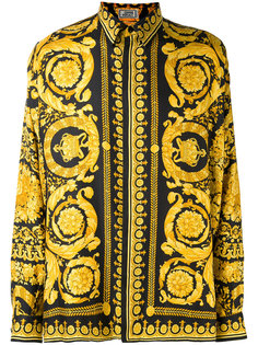 baroque print shirt Versace Vintage