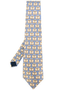 vintage tie  Lanvin Vintage