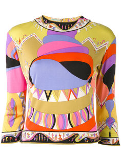 printed top Emilio Pucci Vintage