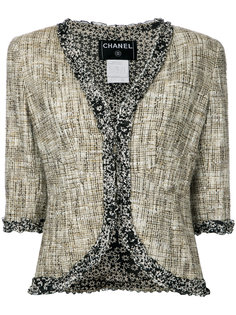 vintage tweed blazer Chanel Vintage