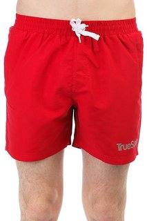 Шорты пляжные TrueSpin Basics Swim Shorts Red