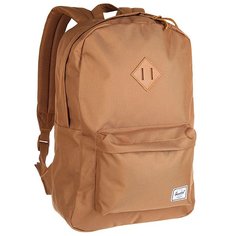 Рюкзак городской Herschel Heritage Caramel Tan Pebbled Leather
