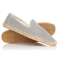 Эспадрильи Soludos Smoking Slipper Light Gray