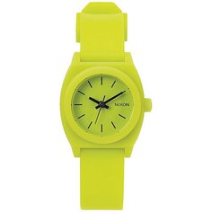 Кварцевые часы Nixon Small Time Teller Lime