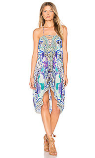 Lace up caftan - Camilla