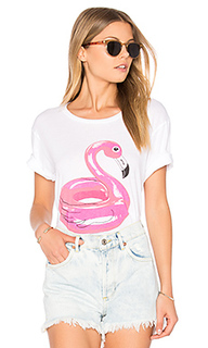 Evie flamingo floatie tee - Lauren Moshi