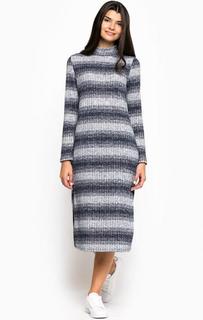 Платье в полоску с разрезами по бокам Glamorous