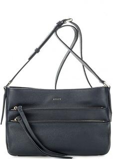 Маленькая кожаная сумка через плечо Dkny