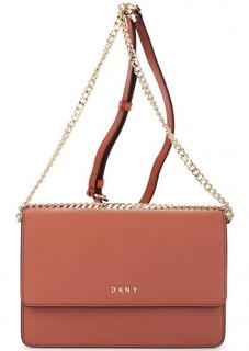Маленькая сумка из сафьяновой кожи Dkny