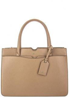 Кожаная сумка с короткими ручками Dkny
