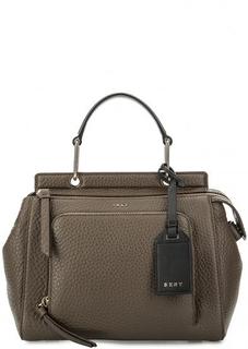 Сумка через плечо из фактурной кожи Dkny