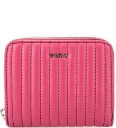 Стеганый кошелек из натуральной кожи Dkny