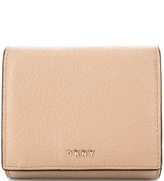 Кожаный кошелек с отделением для мелочи Dkny
