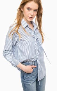 Синяя хлопковая рубашка в полоску Levis®