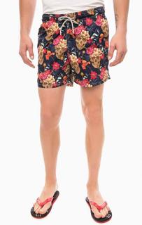 Купальные шорты с цветочным принтом MC2 Saint Barth