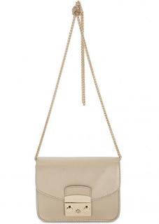Кожаная сумка через плечо Furla