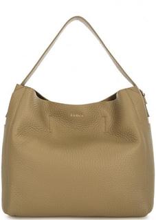 Вместительная сумка из мягкой кожи Furla