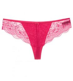 Трусы-бразилиана цвета фуксии Tommy Hilfiger