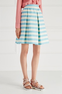 Юбка из хлопка и шелка RED Valentino