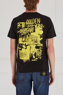 Хлопковая футболка Golden Goose