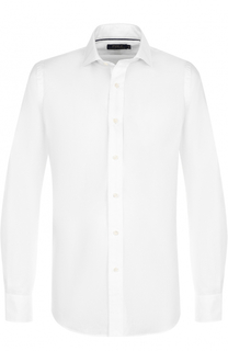 Рубашка из смеси хлопка и льна Polo Ralph Lauren