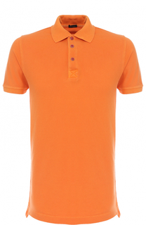 Хлопковое поло с короткими рукавами Kiton