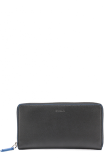 Кожаное портмоне на молнии с отделением для кредитных карт и монет Furla