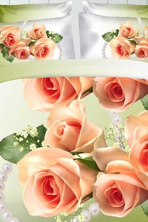 Постельное белье 2 сп., 70x70 Французский стиль