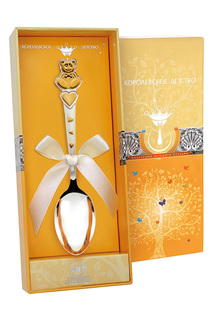 Ложка чайная "Мишка" Аргента