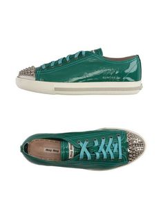 Низкие кеды и кроссовки Miu Miu