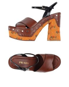 Сандалии Prada