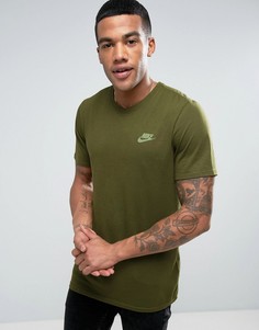 Зеленая футболка Nike 834735-331 - Зеленый
