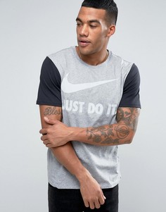 Серая футболка Nike Just Do It 834723-063 - Серый