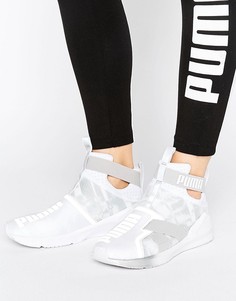 Белые кроссовки с ремешками Puma Fierce Swan - Белый