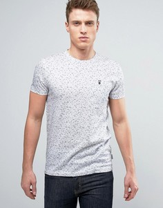Футболка в крапинку с карманом Ted Baker - Серый