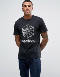 Черная футболка Reebok Classic Starcrest BK4183 - Черный