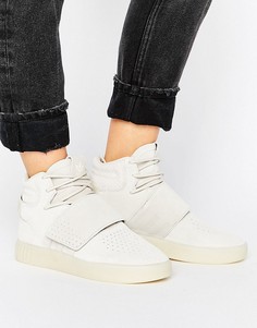 Бежевые кроссовки adidas Originals Invader - Коричневый